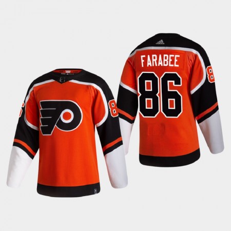 Pánské Hokejový Dres Philadelphia Flyers Dresy Joel Farabee 86 2020-21 Reverse Retro Authentic